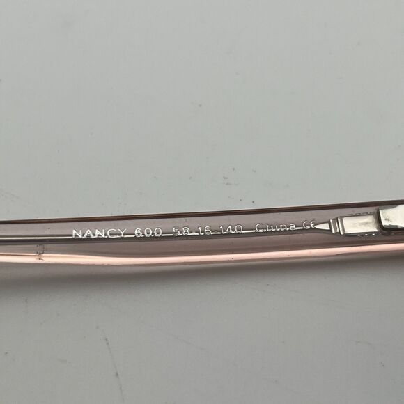 Warby Parker Nancy 600 Rose Crystal Sunglasses/Eyeglasses Frames Only 58-16-140 - Picture 6 of 9